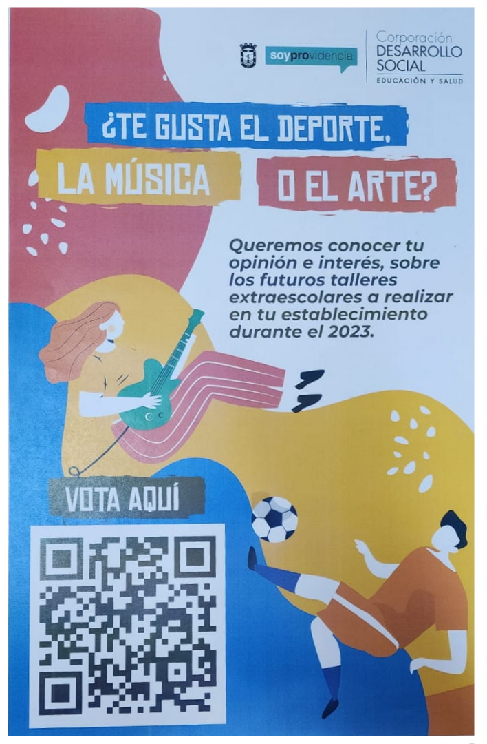 Afiche extraescolar 2023